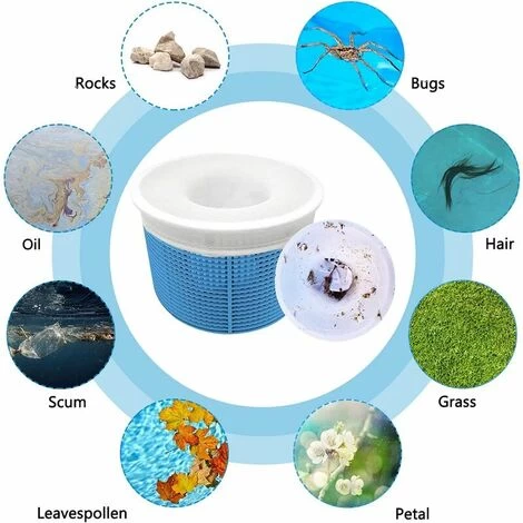 30 Pièces Pool Skimmer Socks, Chaussettes D'écumeur De Piscine Perfect Filter Savers Pour Panier De Skimmer De Filtre, Doublure D'écran En Maille Ultra Fine Pour Panier De Piscine 6 30 Pièces Pool Skimmer Socks, Chaussettes D'écumeur De Piscine Perfect Filter Savers Pour Panier De Skimmer De Filtre, Doublure D'écran En Maille Ultra Fine Pour Panier De Piscine – Image 4