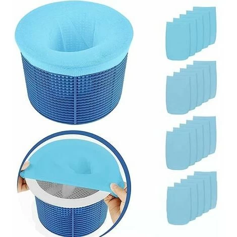 20 Pièces Chaussettes De Skimmer De Piscine, Pool Skimmer Socks, Chaussette Filtre Piscine, Skimmer Réutilisable Et Super Élastique Pour De Pompe, Piscine, Spa 3 20 Pièces Chaussettes De Skimmer De Piscine, Pool Skimmer Socks, Chaussette Filtre Piscine, Skimmer Réutilisable Et Super Élastique Pour De Pompe, Piscine, Spa