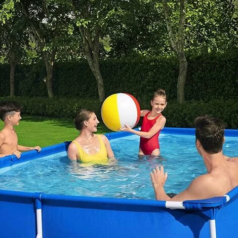 Bestway Piscine Steel Pro Avec Cadre En Acier 400x211x81 Cm Pompe à Filtre Incluse 7 Bestway Piscine Steel Pro Avec Cadre En Acier 400x211x81 Cm Pompe à Filtre Incluse – Image 5