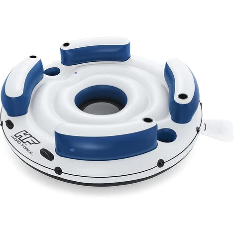 Bestway Île Gonflable Avec 4 Porte-gobelets Et 2 Compartiments De Rangement Poids Maximum 360 Kg 3 Bestway Île Gonflable Avec 4 Porte-gobelets Et 2 Compartiments De Rangement Poids Maximum 360 Kg
