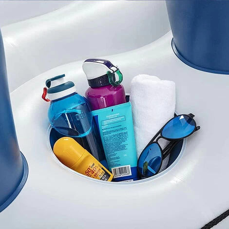 Bestway Île Gonflable Avec 4 Porte-gobelets Et 2 Compartiments De Rangement Poids Maximum 360 Kg 6 Bestway Île Gonflable Avec 4 Porte-gobelets Et 2 Compartiments De Rangement Poids Maximum 360 Kg – Image 4