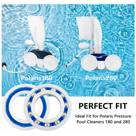 Lot De 8 Roulements à Billes Adaptables Pour Roue De Polaris 280 180 Robot Nettoyeur De Piscine C60 C-60,Guazhuni,Dolaso 6 Lot De 8 Roulements à Billes Adaptables Pour Roue De Polaris 280 180 Robot Nettoyeur De Piscine C60 C-60,Guazhuni,Dolaso – Image 4