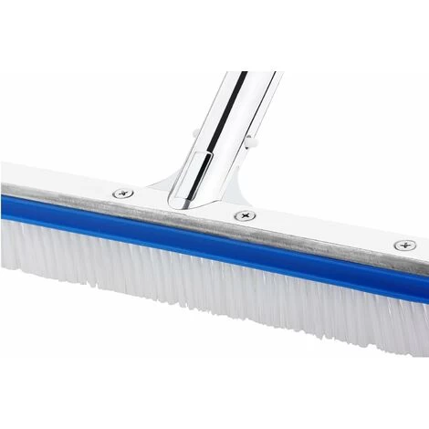 Brosse De Piscine Renforcée 46 Cm Adapté Aux Supports Courants - Poils Durs En PVC - Tête De Raccordement En Aluminium Entretien, Nettoyage,Dolaso 6 Brosse De Piscine Renforcée 46 Cm Adapté Aux Supports Courants - Poils Durs En PVC - Tête De Raccordement En Aluminium Entretien, Nettoyage,Dolaso – Image 4