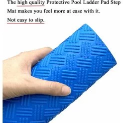 Tapis D'Échelle De Piscine – Tapis De Protection Pour Échelle De Piscine Avec Texture Antidérapante, Bleu 91,4 X 22,9 Cm 10 Tapis D'Échelle De Piscine – Tapis De Protection Pour Échelle De Piscine Avec Texture Antidérapante, Bleu 91,4 X 22,9 Cm -Piscine Soldes 96636779 4