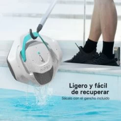 Robot De Piscine Sans Fil Aiper Seagull 800b, Jusqu'à 80m2, Autonomie 90min -Piscine Soldes 96690081 5