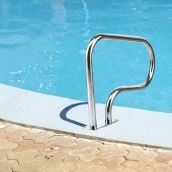 GOPLUS Echelle De Piscine 81x57 Cm, Main Courante En Acier Inoxydable 304, Avec Plaque Charge 200kg, Accessoires Complets,Intérieur & Extérieur, Pour Piscine,Quais, Parc Aquatique 11 GOPLUS Echelle De Piscine 81x57 Cm, Main Courante En Acier Inoxydable 304, Avec Plaque Charge 200kg, Accessoires Complets,Intérieur & Extérieur, Pour Piscine,Quais, Parc Aquatique -Piscine Soldes 96934841 5