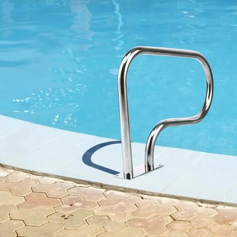 GOPLUS Echelle De Piscine 81x57 Cm, Main Courante En Acier Inoxydable 304, Avec Plaque Charge 200kg, Accessoires Complets,Intérieur & Extérieur, Pour Piscine,Quais, Parc Aquatique 7 GOPLUS Echelle De Piscine 81x57 Cm, Main Courante En Acier Inoxydable 304, Avec Plaque Charge 200kg, Accessoires Complets,Intérieur & Extérieur, Pour Piscine,Quais, Parc Aquatique – Image 5