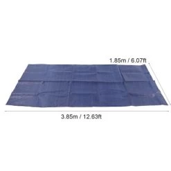 Couverture De Piscine étanche à La Poussière 3,85 X 1,85 M Accessoire De Natation En Polyéthylène Pour Intérieur Extérieur -Piscine Soldes 96936099 3