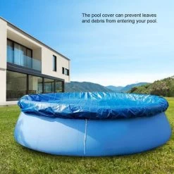Forme Ronde PE étanche Pluie Anti-poussière Couverture De Piscine Accessoires En Tissu De Protection Diamètre 335 Cm 10 Forme Ronde PE étanche Pluie Anti-poussière Couverture De Piscine Accessoires En Tissu De Protection Diamètre 335 Cm -Piscine Soldes 96936171 4