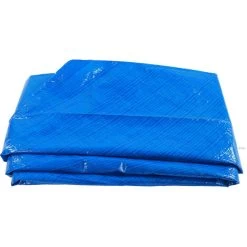 Forme Ronde PE étanche Pluie Anti-poussière Couverture De Piscine Accessoires En Tissu De Protection Diamètre 280cm