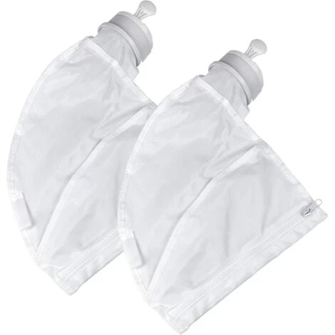 Lot De 2 Sacs Filtrants Pour Nettoyeur De Piscine Polaris 280 Et 480 Design Zippé Et Réglable En Blanc 3 Lot De 2 Sacs Filtrants Pour Nettoyeur De Piscine Polaris 280 Et 480 Design Zippé Et Réglable En Blanc