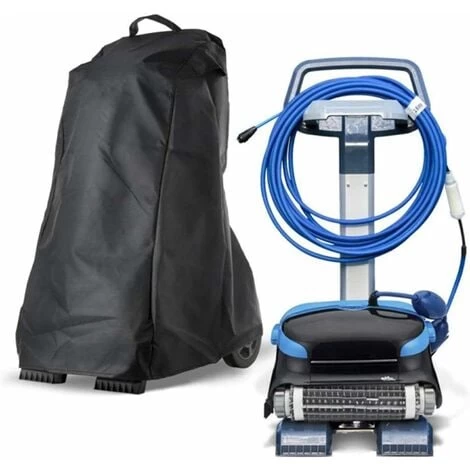 Housse De Protection Pour Nettoyeur De Piscine, Housse Pour Robot Dolphin Avec Poignée Et Cordon De Serrage 3 Housse De Protection Pour Nettoyeur De Piscine, Housse Pour Robot Dolphin Avec Poignée Et Cordon De Serrage