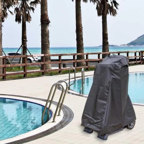Housse De Protection Pour Nettoyeur De Piscine, Housse Pour Robot Dolphin Avec Poignée Et Cordon De Serrage 5 Housse De Protection Pour Nettoyeur De Piscine, Housse Pour Robot Dolphin Avec Poignée Et Cordon De Serrage – Image 3