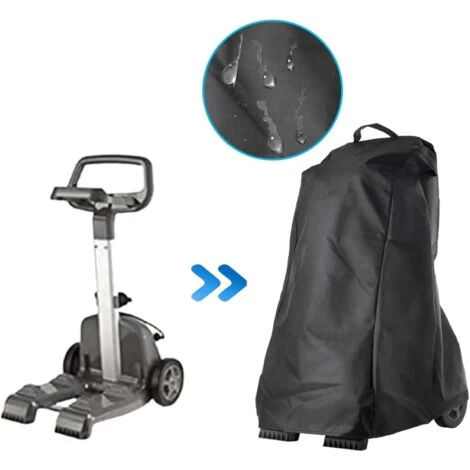 Housse De Protection Pour Nettoyeur De Piscine, Housse Pour Robot Dolphin Avec Poignée Et Cordon De Serrage 6 Housse De Protection Pour Nettoyeur De Piscine, Housse Pour Robot Dolphin Avec Poignée Et Cordon De Serrage – Image 4