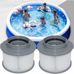 Filtre De Rechange Pour Mspa FD2089 Compatible Avec Toutes Les Cartouches Filtrantes MSpa Actuelles Et Les Piscines Filtre Spa Gonflable (Version Améliorée) Lot De 2 11 Filtre De Rechange Pour Mspa FD2089 Compatible Avec Toutes Les Cartouches Filtrantes MSpa Actuelles Et Les Piscines Filtre Spa Gonflable (Version Améliorée) Lot De 2 -Piscine Soldes 97009398 5