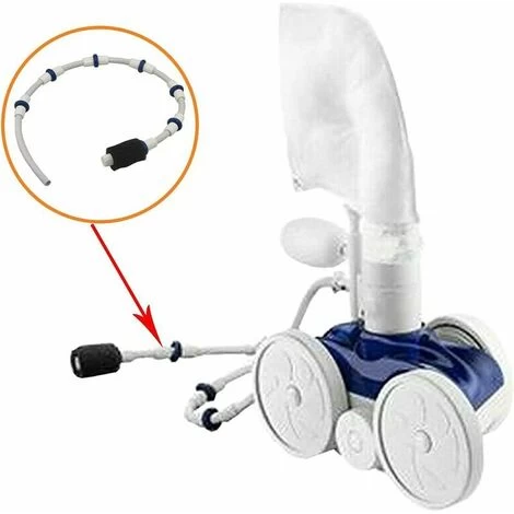 Tuyau De Balayage Complet De Remplacement, Remplacement Du Kit De Tuyau De Balayage De Piscine, Kit De Tuyau De Balayage De Piscine Remplace Le Nettoyeur De Piscine 4 Tuyau De Balayage Complet De Remplacement, Remplacement Du Kit De Tuyau De Balayage De Piscine, Kit De Tuyau De Balayage De Piscine Remplace Le Nettoyeur De Piscine – Image 2