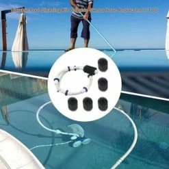 Tuyau De Balayage Complet De Remplacement, Remplacement Du Kit De Tuyau De Balayage De Piscine, Kit De Tuyau De Balayage De Piscine Remplace Le Nettoyeur De Piscine 10 Tuyau De Balayage Complet De Remplacement, Remplacement Du Kit De Tuyau De Balayage De Piscine, Kit De Tuyau De Balayage De Piscine Remplace Le Nettoyeur De Piscine -Piscine Soldes 97061427 4