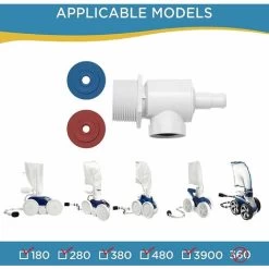 Connecteur Mural Complet UWF Adaptable Pour Polaris 280 180 380 480 3900 Sport - 9-100-9001- Prise Paroi Robot,Polaris Zodiac 9-100-9001 Connecteur Polaris Cleaner Pièces De Rechange -Piscine Soldes 97199056 3