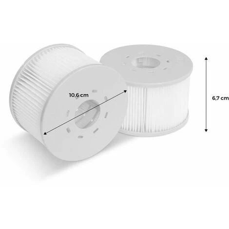 Lot De 2 Filtres MSPA V2 Pour Spas Gonflables Fjord, Kili, Camaro, Mono, Aurora Et Tekapo - 2 Cartouches Filtrantes De Remplacement Pour Spa Gonflable Mspa 5 Lot De 2 Filtres MSPA V2 Pour Spas Gonflables Fjord, Kili, Camaro, Mono, Aurora Et Tekapo - 2 Cartouches Filtrantes De Remplacement Pour Spa Gonflable Mspa – Image 3