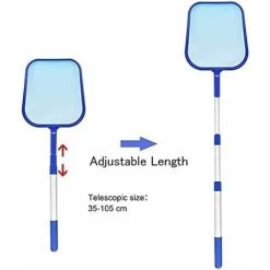 Épuisette Piscine 150CM Filet Écumeur Avec 41in Manche Télescopique Epuisette Piscine Professionelle Maille Fine Kit Nettoyage Piscine Pour Piscines, Spas, Bassins Et Fontaines 10 Épuisette Piscine 150CM Filet Écumeur Avec 41in Manche Télescopique Epuisette Piscine Professionelle Maille Fine Kit Nettoyage Piscine Pour Piscines, Spas, Bassins Et Fontaines -Piscine Soldes 97312038 4