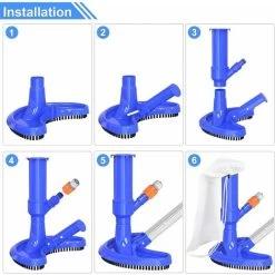 Aspirateur Piscine, Nettoyeur Sous Vide Portable Amélioré Avec Brosse Et Sac, Pour Piscine Hors Sol, Aspirateur Accessoires De Nettoyage Pour Spa étang Piscine Fontain 10 Aspirateur Piscine, Nettoyeur Sous Vide Portable Amélioré Avec Brosse Et Sac, Pour Piscine Hors Sol, Aspirateur Accessoires De Nettoyage Pour Spa étang Piscine Fontain -Piscine Soldes 97312039 4