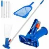 Aspirateur Piscine, Aspirateur Nettoyeur à Jet De Piscine Portable, Kit De Nettoyage De Piscine, Tête D'aspiration Avec Brosse Inférieure, Tige En Aluminium Amovible, Epuisette Piscine 1 Aspirateur Piscine, Aspirateur Nettoyeur à Jet De Piscine Portable, Kit De Nettoyage De Piscine, Tête D'aspiration Avec Brosse Inférieure, Tige En Aluminium Amovible, Epuisette Piscine -Piscine Soldes 97312046 1