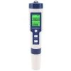 Testeur De Sel De Piscine, Testeur De Sel D'Eau De Mer Numérique 5 En 1, Kit De Test Étanche Ip67 -Piscine Soldes 97451124 1