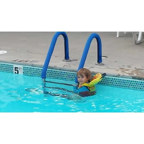 Couverture D'Escalator De Piscine Ensemble De Poignées De Fermeture À Glissière Antidérapantes Réglables Pour Piscine Ensemble De Main Courante Velcro Pour Piscine 5 Couverture D'Escalator De Piscine Ensemble De Poignées De Fermeture À Glissière Antidérapantes Réglables Pour Piscine Ensemble De Main Courante Velcro Pour Piscine – Image 3