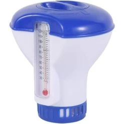 Diffuseur Chlore Piscine Avec Thermomètre, Distributeur Flottant Automatique, Doseur De Chlore Pour Piscine De 5 Pouces (Style A) 8 Diffuseur Chlore Piscine Avec Thermomètre, Distributeur Flottant Automatique, Doseur De Chlore Pour Piscine De 5 Pouces (Style A) -Piscine Soldes 97505091 2