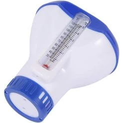 Diffuseur Chlore Piscine Avec Thermomètre, Distributeur Flottant Automatique, Doseur De Chlore Pour Piscine De 5 Pouces (Style A) 9 Diffuseur Chlore Piscine Avec Thermomètre, Distributeur Flottant Automatique, Doseur De Chlore Pour Piscine De 5 Pouces (Style A) -Piscine Soldes 97505091 3