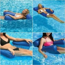 2 Pack Hamac Gonflable Piscine, Hamac Floattant, Bouée Matelas Gonflable, Hamac De Piscine Fauteuil Chaise Flottante Portable, Adaptée à La Piscine, à La Plage, Aux Vacances 100120cm 11 2 Pack Hamac Gonflable Piscine, Hamac Floattant, Bouée Matelas Gonflable, Hamac De Piscine Fauteuil Chaise Flottante Portable, Adaptée à La Piscine, à La Plage, Aux Vacances 100120cm -Piscine Soldes 97655991 5