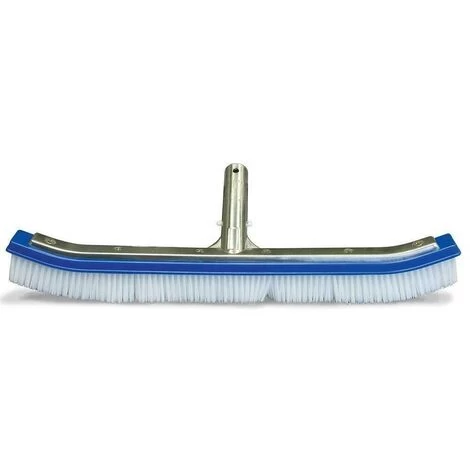 Brosse De Piscine Renforcée 46 Cm Adapté Aux Supports Courants - Poils Durs En PVC - Tête De Raccordement En Aluminium Entretien, Nettoyage 3 Brosse De Piscine Renforcée 46 Cm Adapté Aux Supports Courants - Poils Durs En PVC - Tête De Raccordement En Aluminium Entretien, Nettoyage