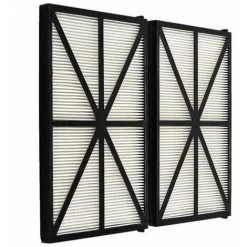 Lot De 2 Panneaux Filtres Pour Robot Tiger Shark - RCX70101PAK2 - Noir