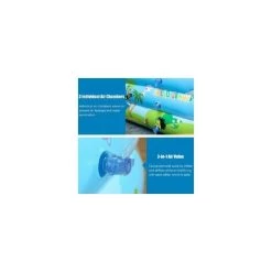 Piscine Gonflable, Piscine Gonflable Rectangulaire Pour Enfants, Adultes, Famille, Piscine Pour Enfants à Fond Mou Pour Jardin, Cour, Extérieur, 120x90x45cm 11 Piscine Gonflable, Piscine Gonflable Rectangulaire Pour Enfants, Adultes, Famille, Piscine Pour Enfants à Fond Mou Pour Jardin, Cour, Extérieur, 120x90x45cm -Piscine Soldes 98185527 5