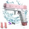 Pistolet à Eau électrique Pour Enfants Et Adultes - Pistolet à Eau - Jouets En Plastique Pour Pistolet à Eau - Portée Jusqu'à 32 Pieds - Super One Touch Auto Water Gun 58CC Size Pink 2 Pistolet à Eau électrique Pour Enfants Et Adultes - Pistolet à Eau - Jouets En Plastique Pour Pistolet à Eau - Portée Jusqu'à 32 Pieds - Super One Touch Auto Water Gun 58CC Size Pink -Piscine Soldes 98453311 1