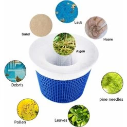 Piscine Filtre Skimmer,30Pcs Chaussettes De Skimmer De Piscine,Pool Skimmer Socks,pour Attraper Les Feuilles D'arbre Piscine Protégez La Piscine Propre (20) -Piscine Soldes 98513054 3
