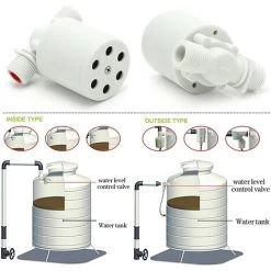 Vanne à Bille Flottante Automatique, Vanne De Contrôle Du Niveau D'eau F/réservoir D'eau 9 Vanne à Bille Flottante Automatique, Vanne De Contrôle Du Niveau D'eau F/réservoir D'eau -Piscine Soldes 99409536 3