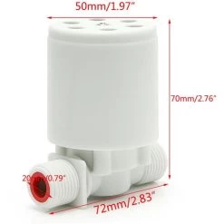 Vanne à Bille Flottante Automatique, Vanne De Contrôle Du Niveau D'eau F/réservoir D'eau 11 Vanne à Bille Flottante Automatique, Vanne De Contrôle Du Niveau D'eau F/réservoir D'eau -Piscine Soldes 99409536 5