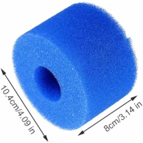 Bestway VI S1 Piscine Filtre Éponge Mousse Intex VI/6 Taille 4 Bestway VI S1 Piscine Filtre Éponge Mousse Intex VI/6 Taille – Image 2