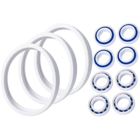 Pneus Adaptables C10 Avec Roulements à Billes Adaptables C60, Compatibles Avec Les Robots Nettoyeurs De Piscine Polaris 180 280 360 380 3 Pneus Adaptables C10 Avec Roulements à Billes Adaptables C60, Compatibles Avec Les Robots Nettoyeurs De Piscine Polaris 180 280 360 380