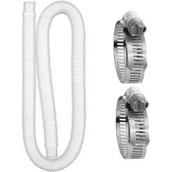 Tuyau De Remplacement De Piscine, Tuyaux De Piscine, Avec 2 Connecteurs Métalliques, Pour Piscine Hors Terre Tuyau De Remplacement De Pompe De Filtre De Piscine