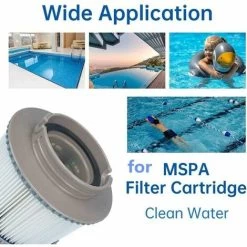 Lot De 4 Filtres De Rechange Pour Mspa Fd2089, Cartouche De Filtre Pour Piscine Et Spa 11 Lot De 4 Filtres De Rechange Pour Mspa Fd2089, Cartouche De Filtre Pour Piscine Et Spa -Piscine Soldes 99809519 5