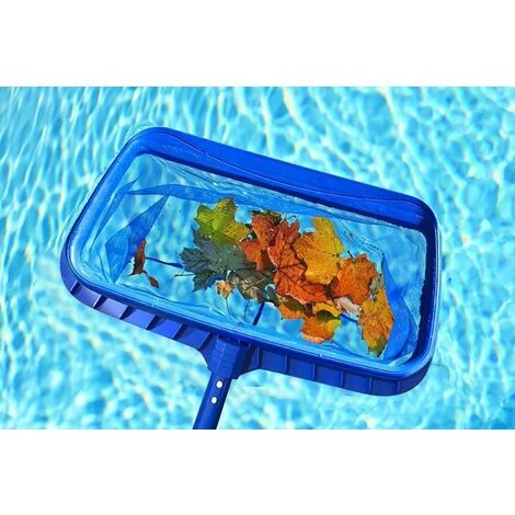 Epuisette De Grande Capacité - Mailles Fines - Facile à Nettoyer La Surface Et Le Fond De Votre Piscine Bleue. 4 Epuisette De Grande Capacité - Mailles Fines - Facile à Nettoyer La Surface Et Le Fond De Votre Piscine Bleue. – Image 2