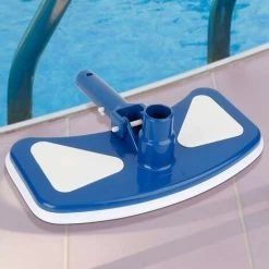 Tête D'aspiration Rotative Bleue Et Blanche Pour Piscine Brosse D'aspiration Outil Pour Piscine (longueur 36 Cm, Largeur 14.5 Cm) -Piscine Soldes 99809817 4