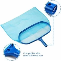 Epuisette Piscine Heavy Duty Profond-Sac Piscine Feuille Rake Net,épuisette De Fond De Grand Capacité Pour Votre Piscine 9 Epuisette Piscine Heavy Duty Profond-Sac Piscine Feuille Rake Net,épuisette De Fond De Grand Capacité Pour Votre Piscine -Piscine Soldes 99980165 3